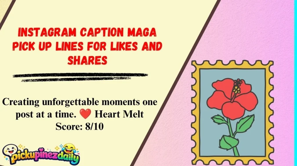 Instagram Caption MAGA Pick Up Lines for Likes and Shares
