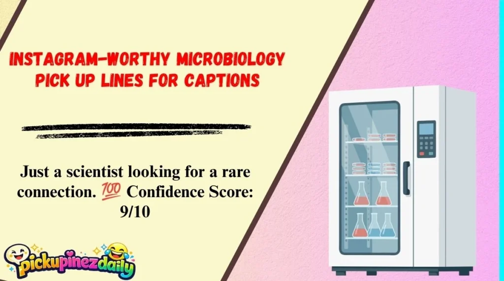 Instagram-Worthy Microbiology Pick Up Lines For Captions
