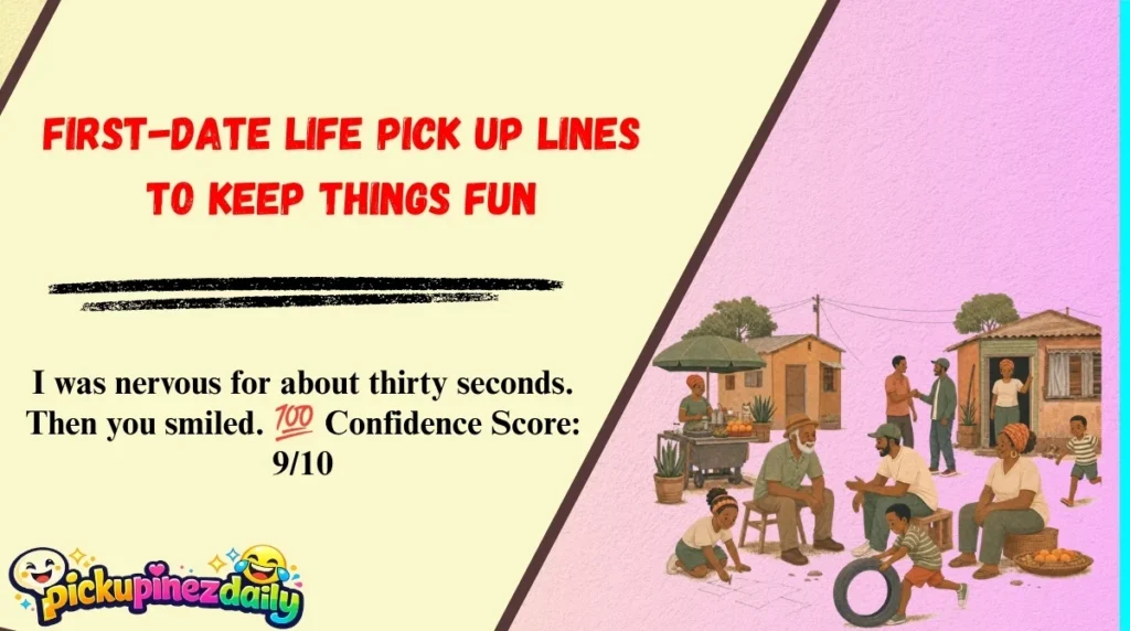 First-Date Life Pick Up Lines to Keep Things Fun