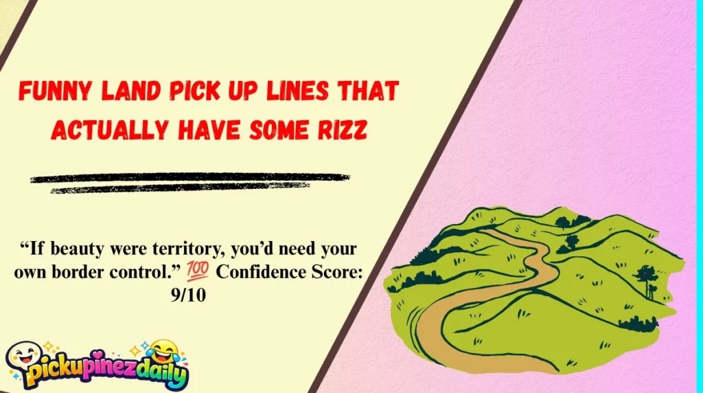 Funny Land Pick Up Lines That Actually Have Some Rizz