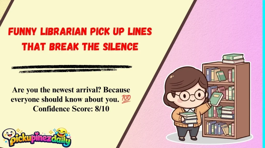 Funny Librarian Pick Up Lines That Break the Silence