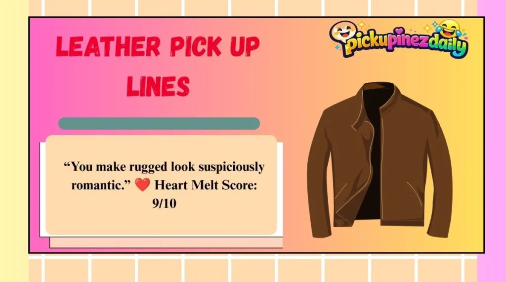 Leather Pick Up Lines