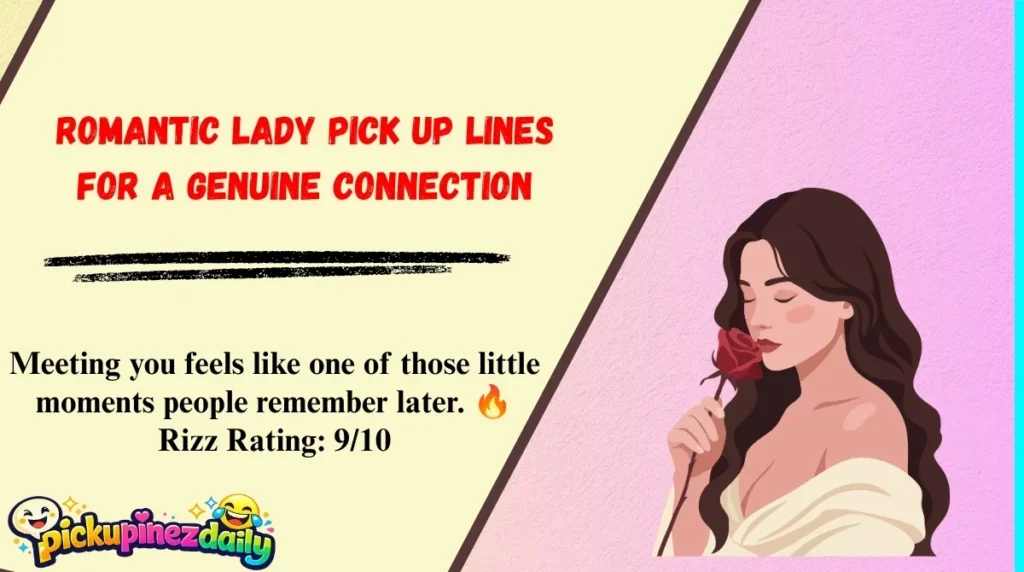 Romantic Lady Pick Up Lines for a Genuine Connection