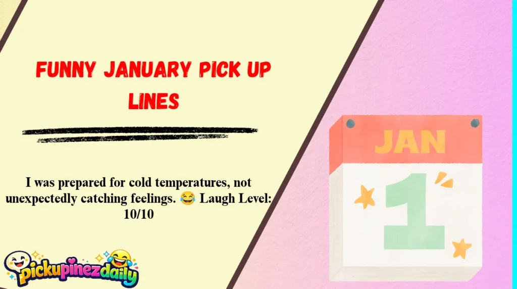 Funny January Pick Up Lines