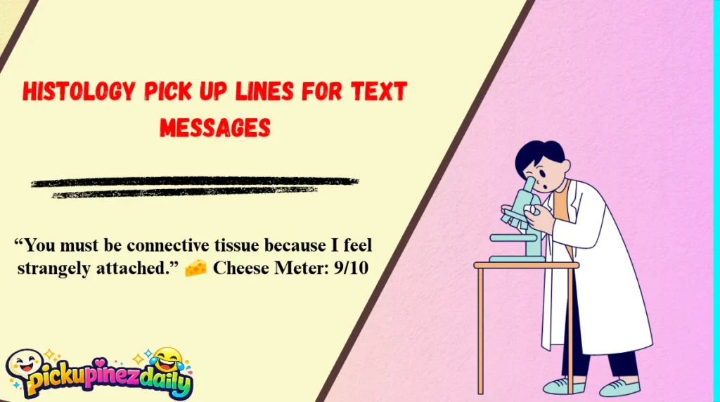 Histology Pick Up Lines for Text Messages
