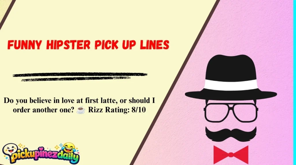 Funny Hipster Pick Up Lines