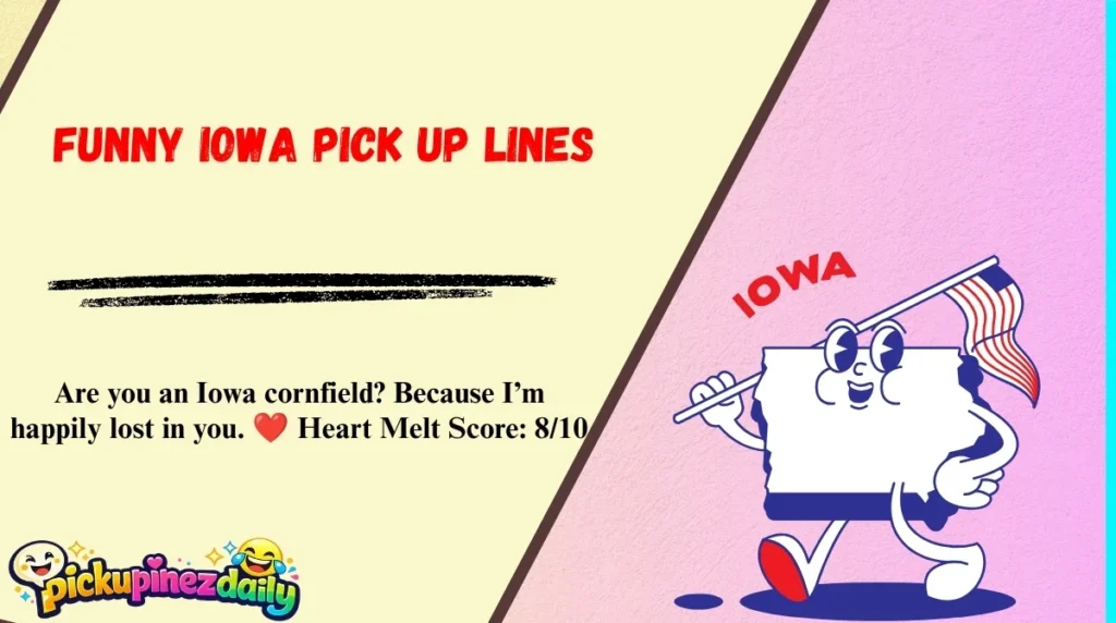 Funny Iowa Pick Up Lines