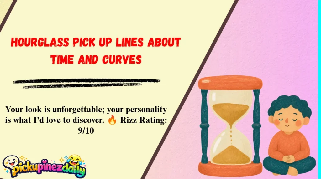 Hourglass Pick Up Lines About Time and Curves