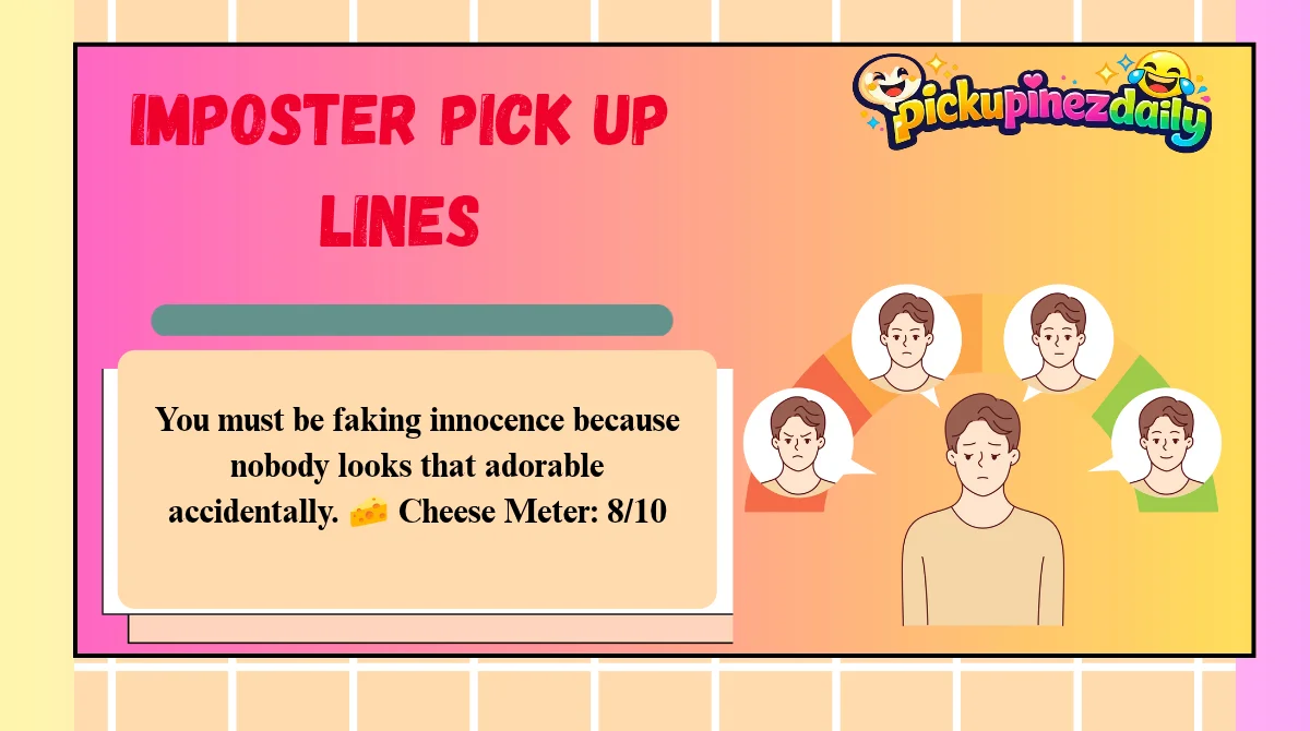 Imposter Pick Up Lines