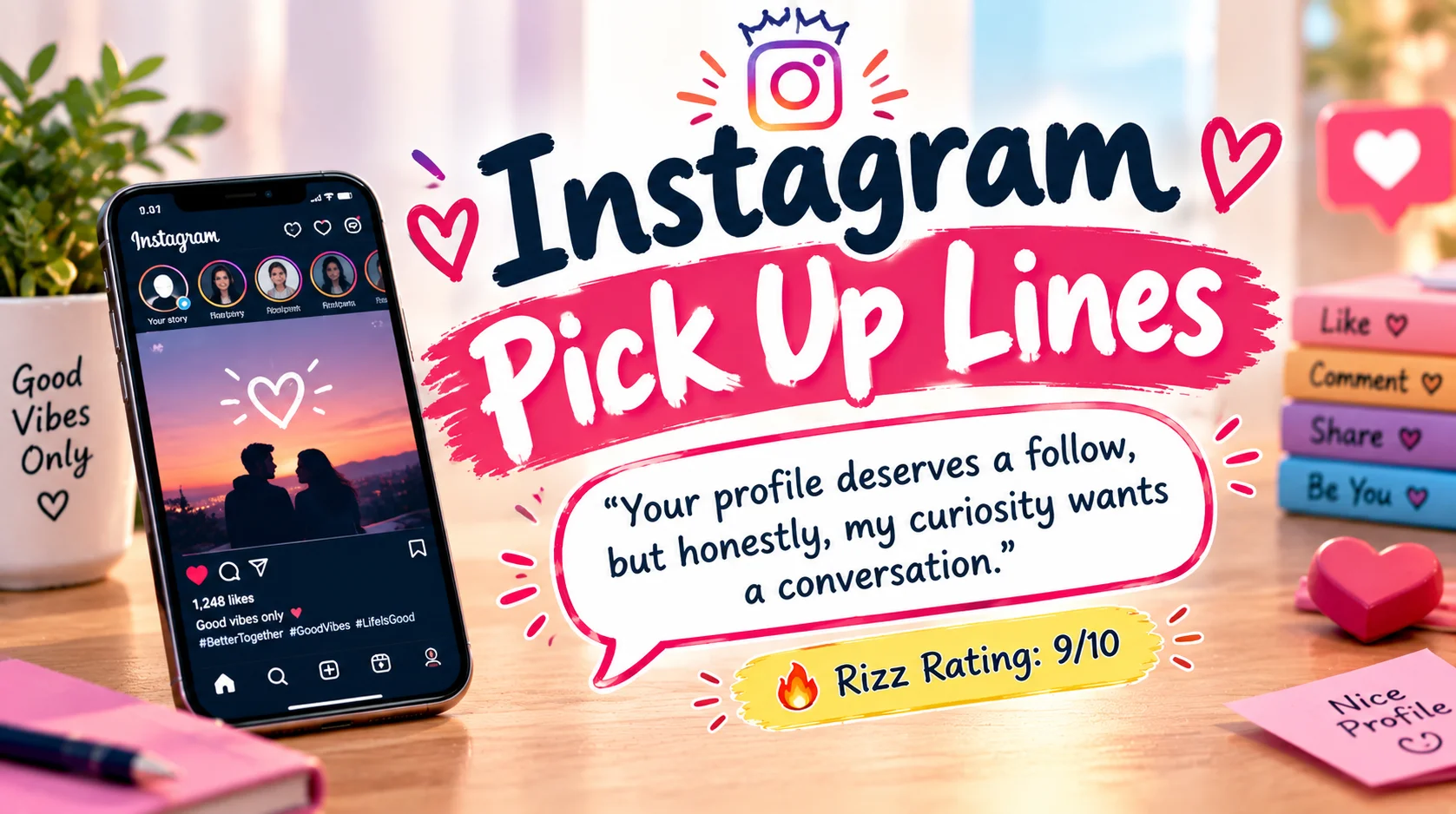 Instagram Pick Up Lines