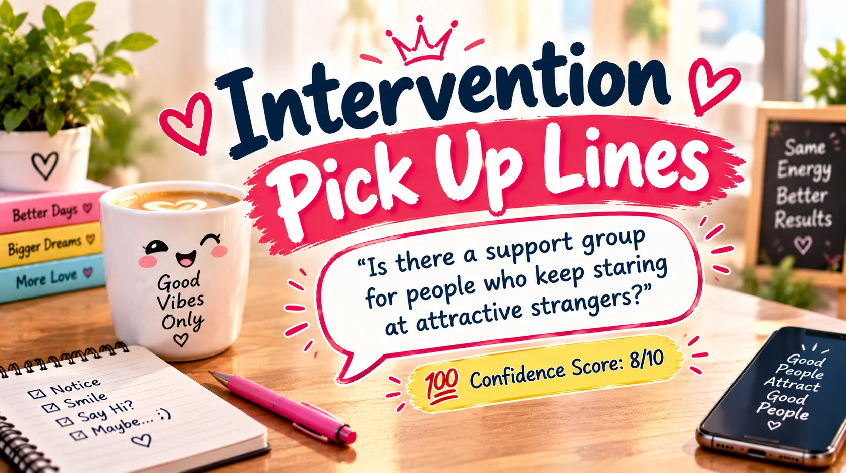 Intervention Pick Up Lines