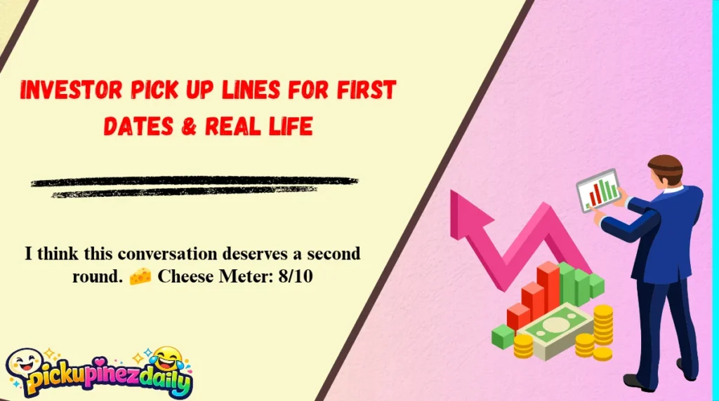 Investor Pick Up Lines for First Dates & Real Life