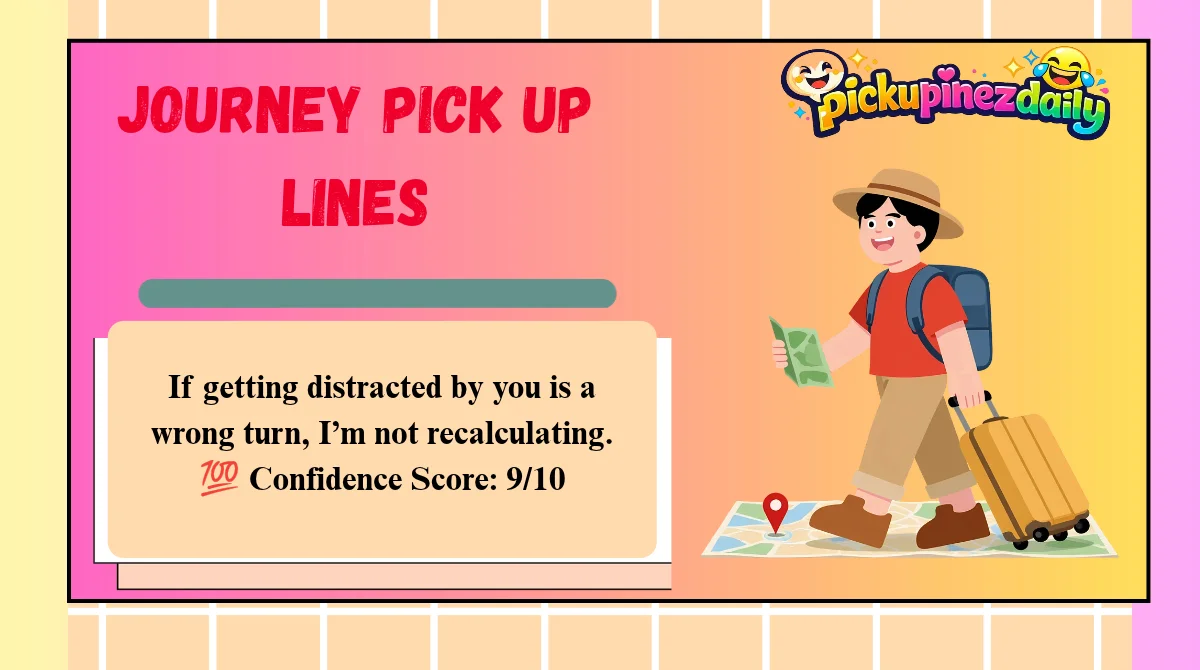 Journey Pick Up Lines