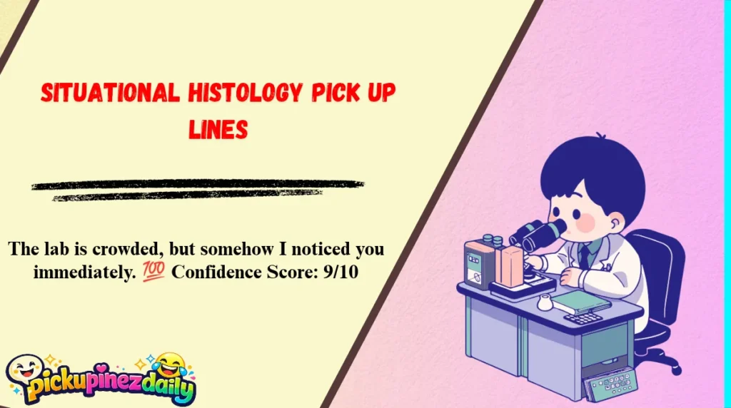 Situational Histology Pick Up Lines