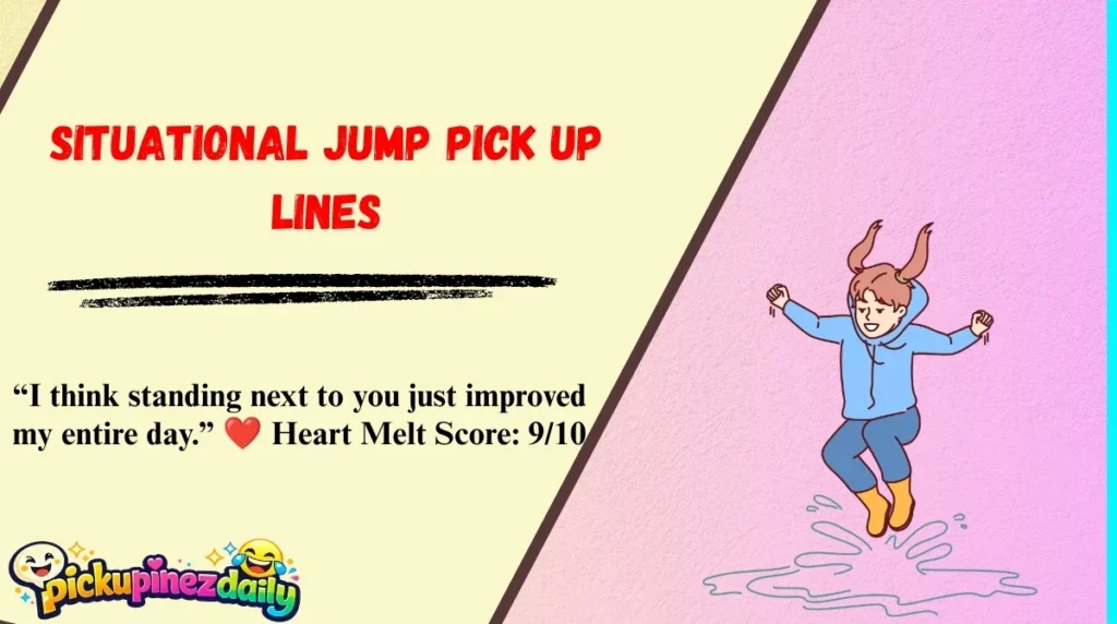 Situational Jump Pick Up Lines