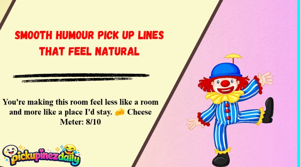 Smooth Humour Pick Up Lines That Feel Natural