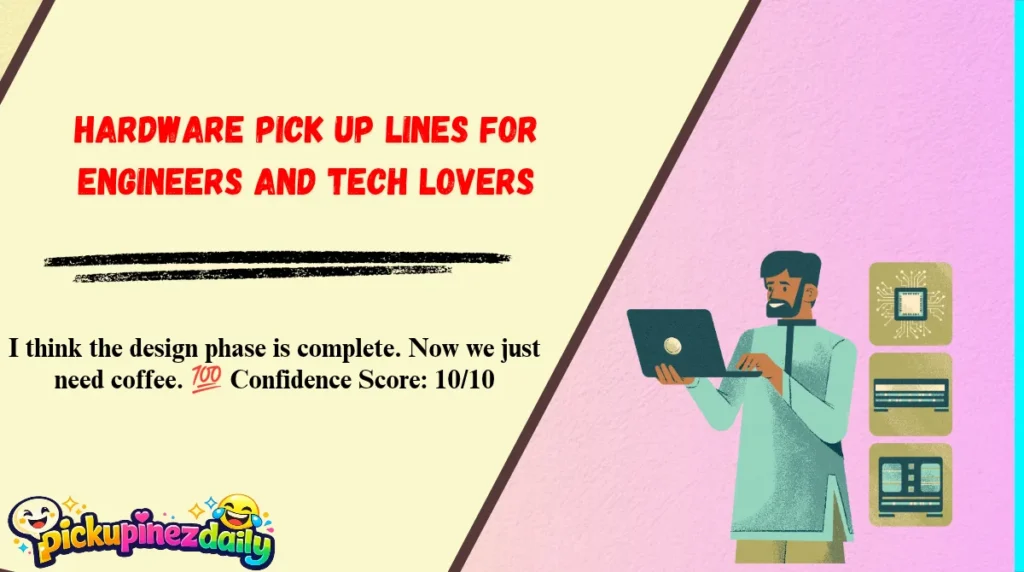 Hardware Pick Up Lines for Engineers and Tech Lovers
