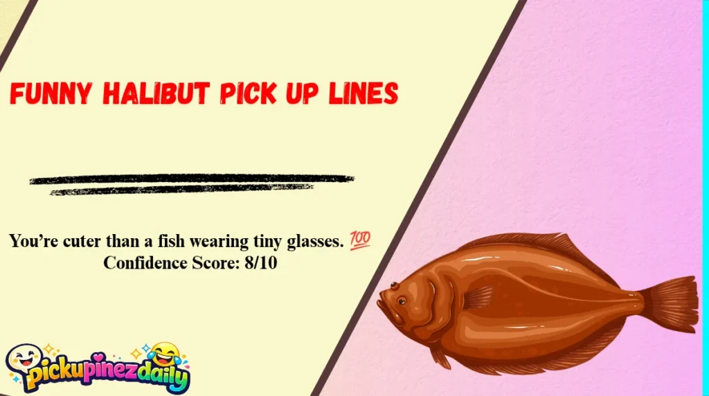 Funny Halibut Pick Up Lines