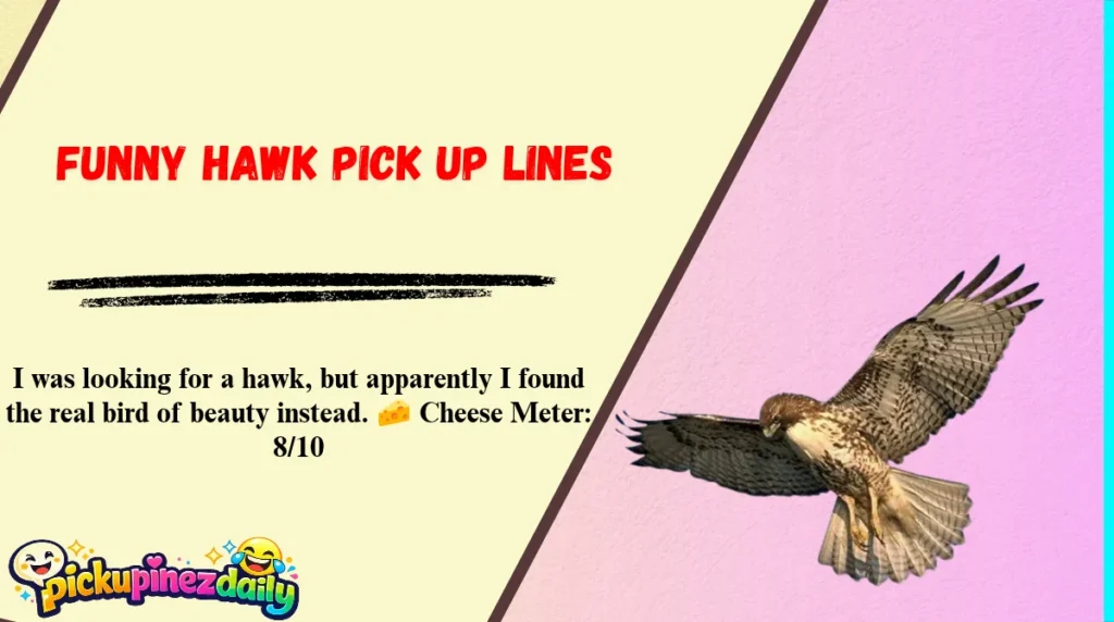 Funny Hawk Pick Up Lines